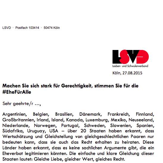 © Foto: Screenshot Newsletter LSVD © Foto: Screenshot Newsletter LSVD